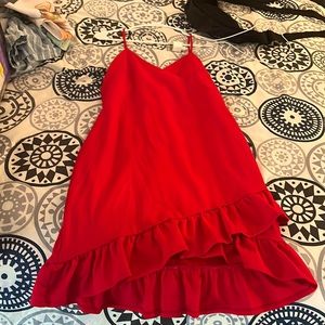 Lulus “Sealed with a kiss” dress.